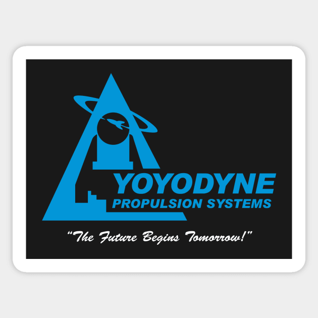 Yoyodyne Propulsion Systems Sticker by BishopCras